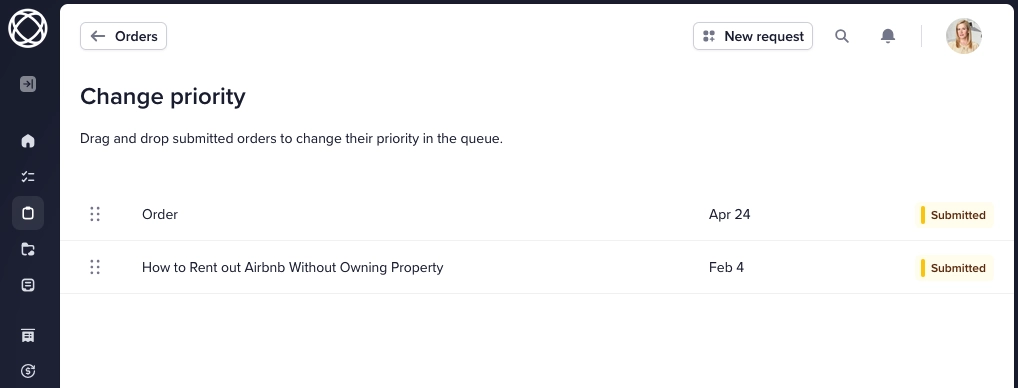 🔝 Drag & Drop Order Priority
Featured Image