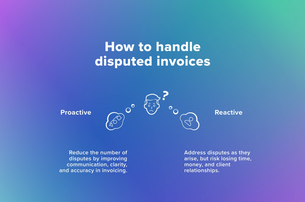 how to handle disputed invoices