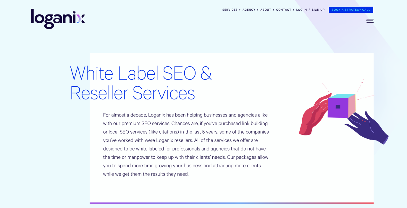 Loganix SEO reseller services