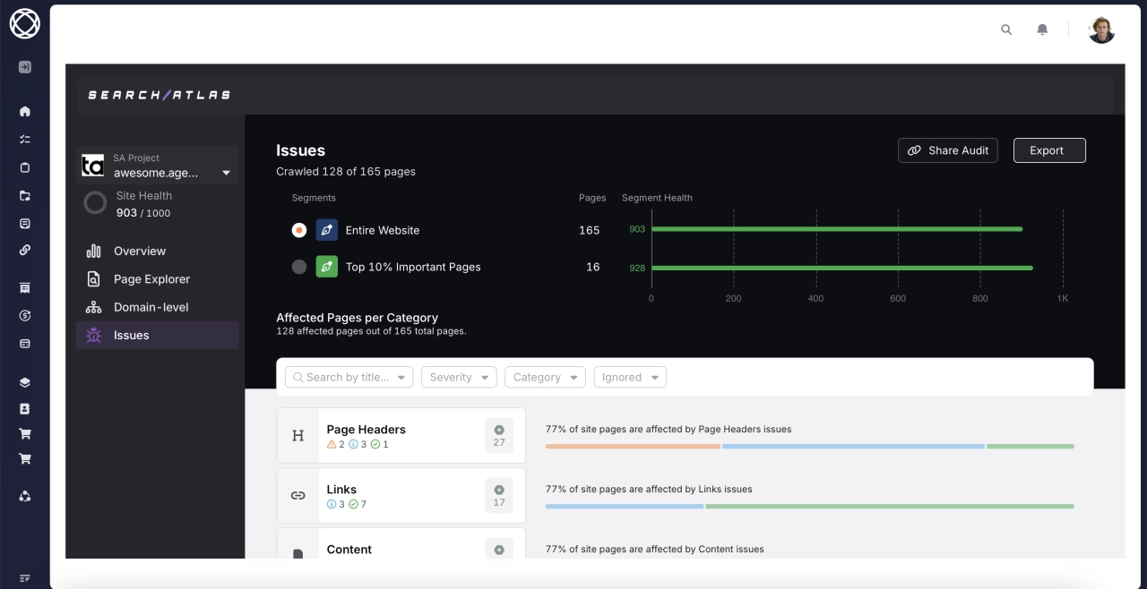 Search Atlas SPP integration