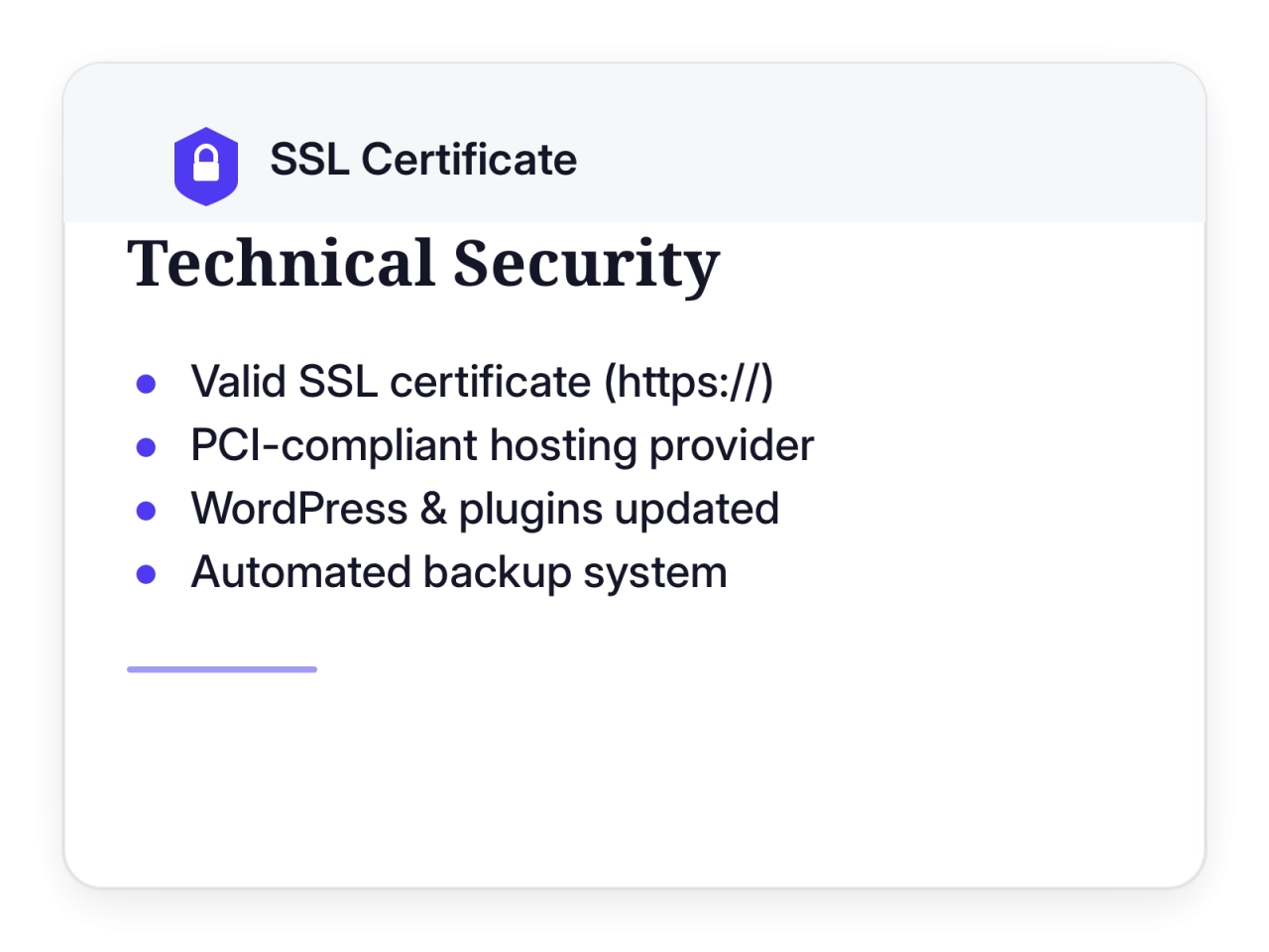 technical security