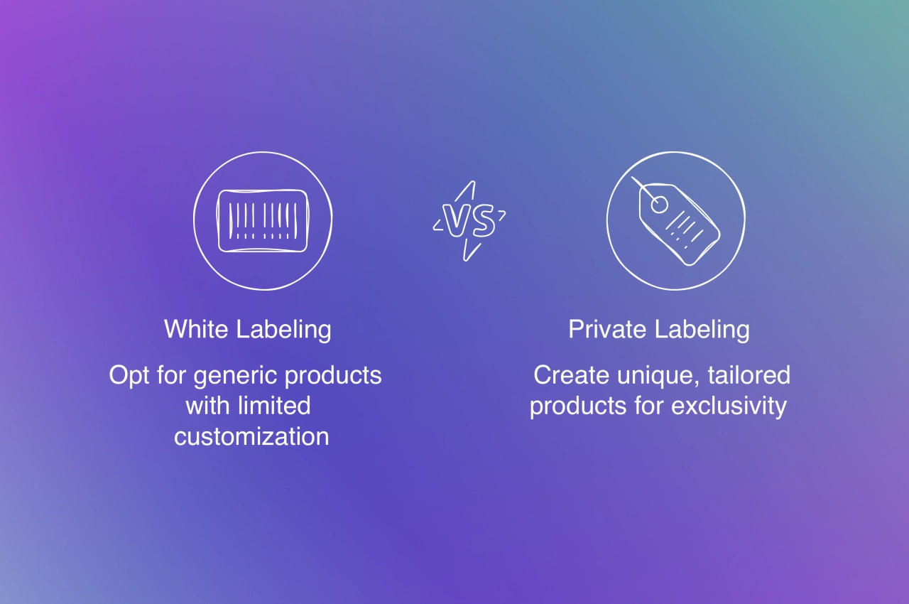 White labeling vs. private labeling