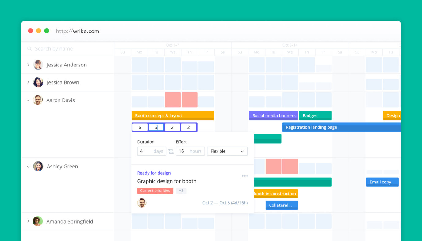 Wrike project management software